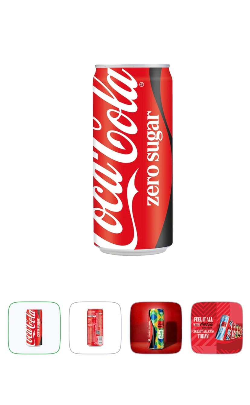 Coca -cola soft drink (300ml)